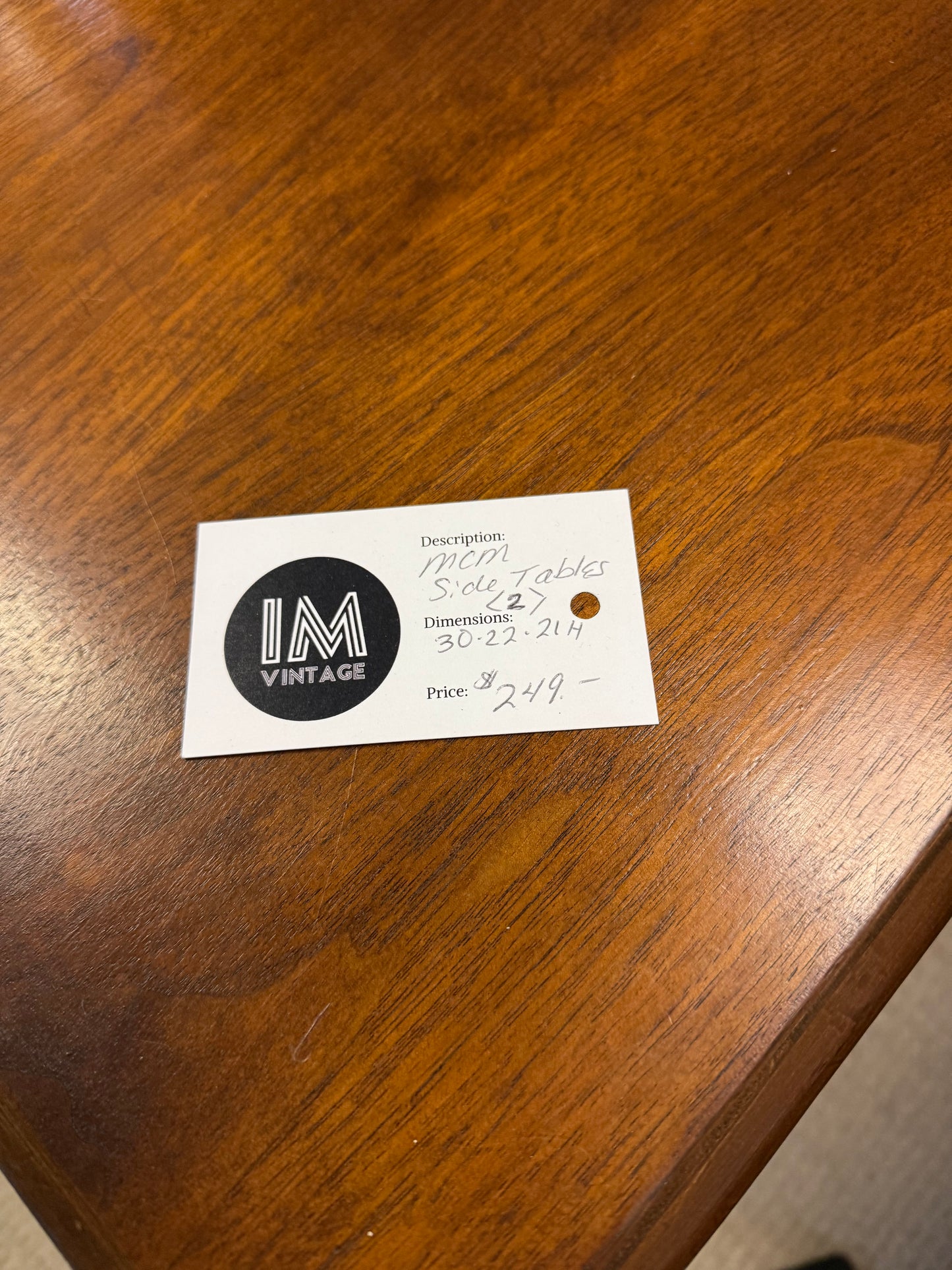 MCM Side Table set