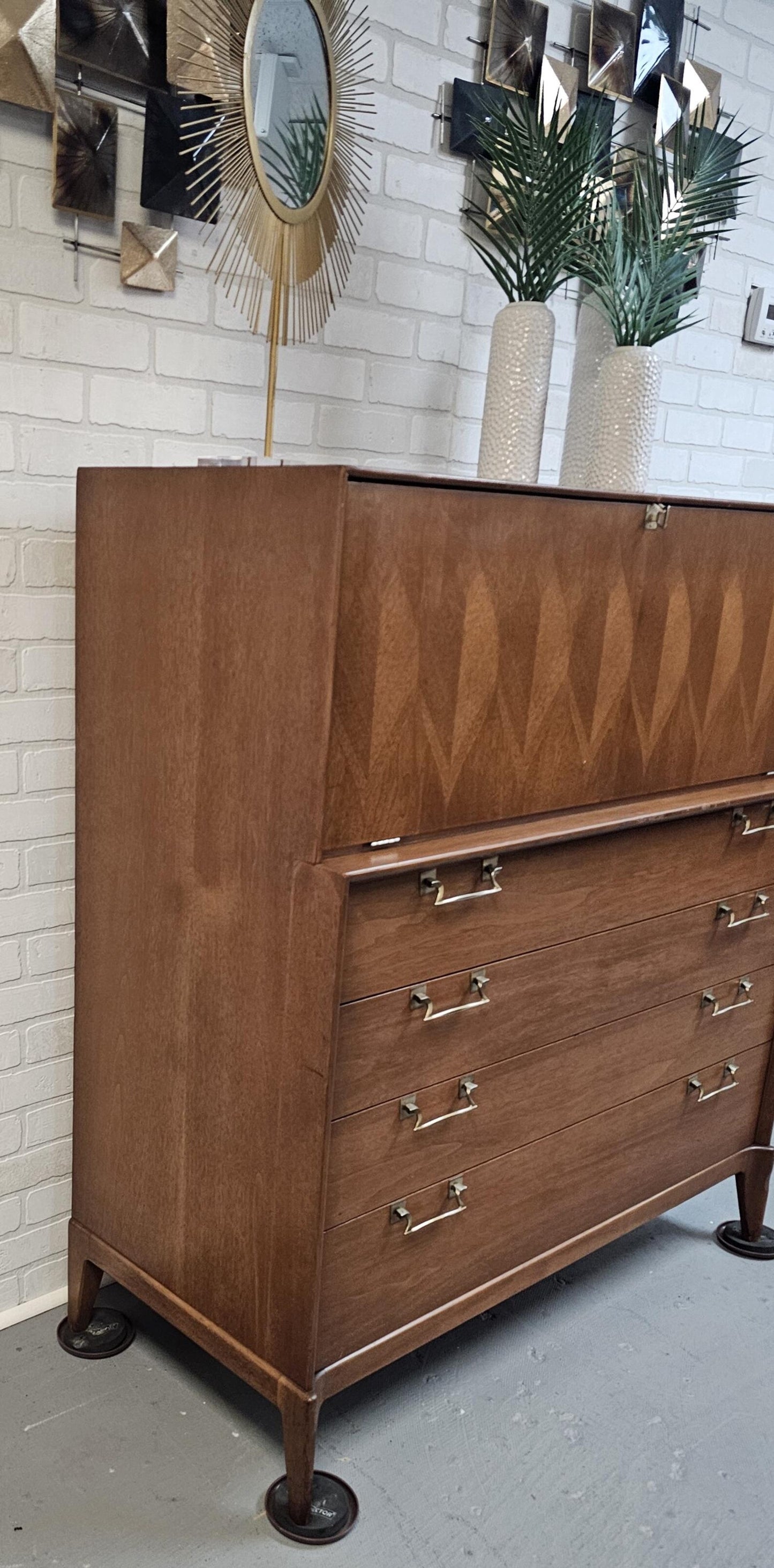 MCM Red Lion Gentleman’s Armoire