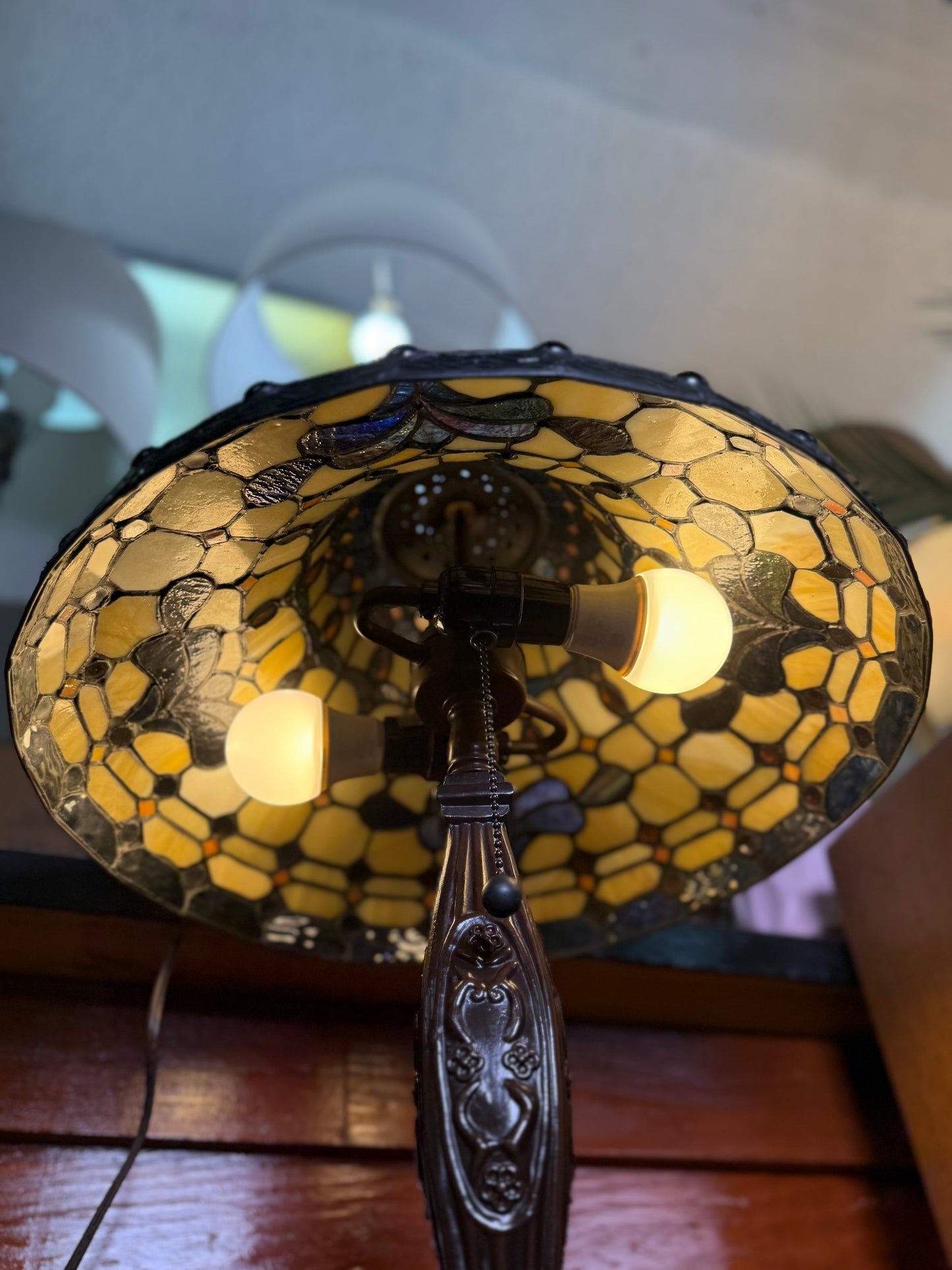 Tiffany inspired lamp