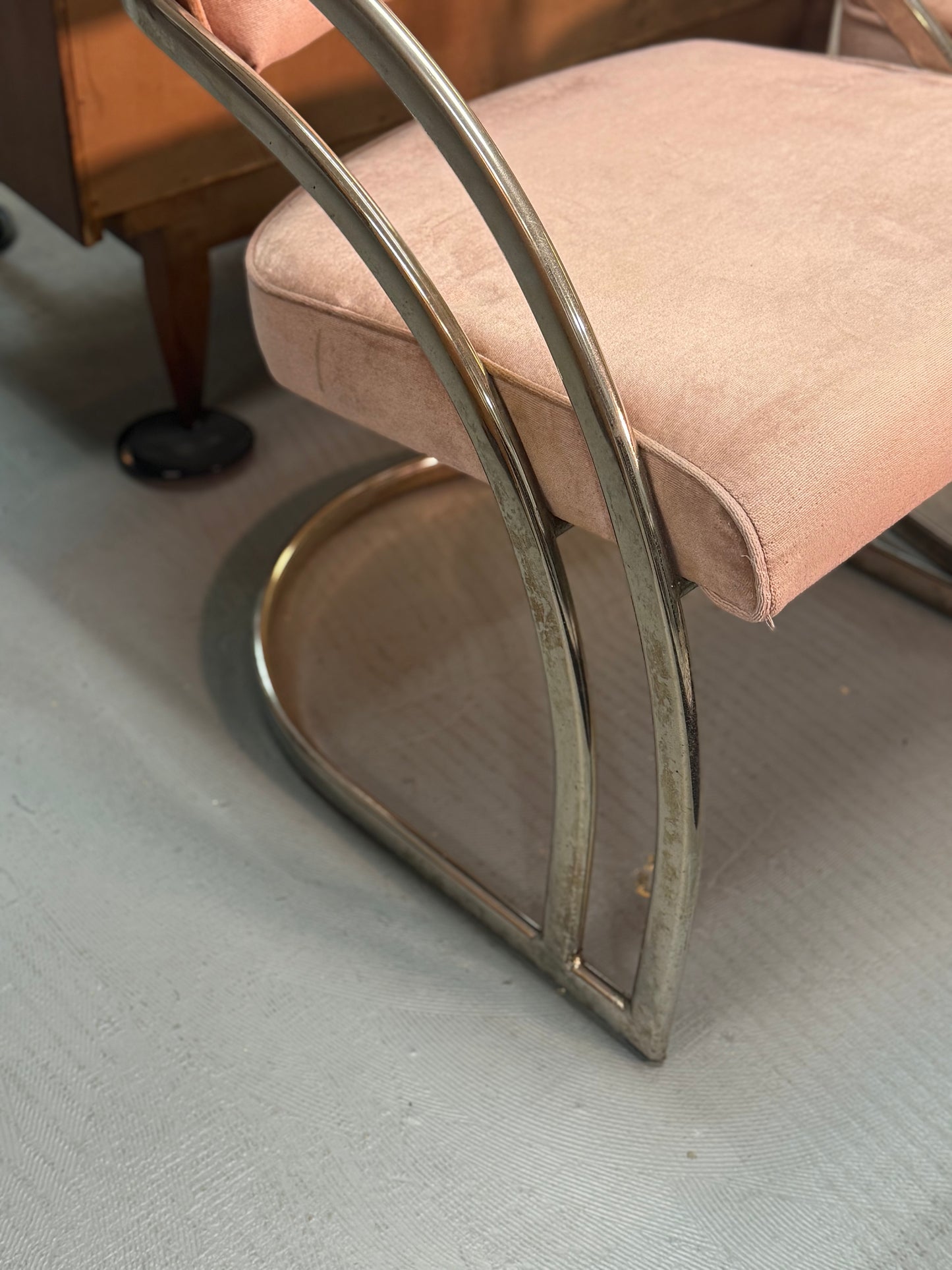 Milo Baughman Catilever Chair Set