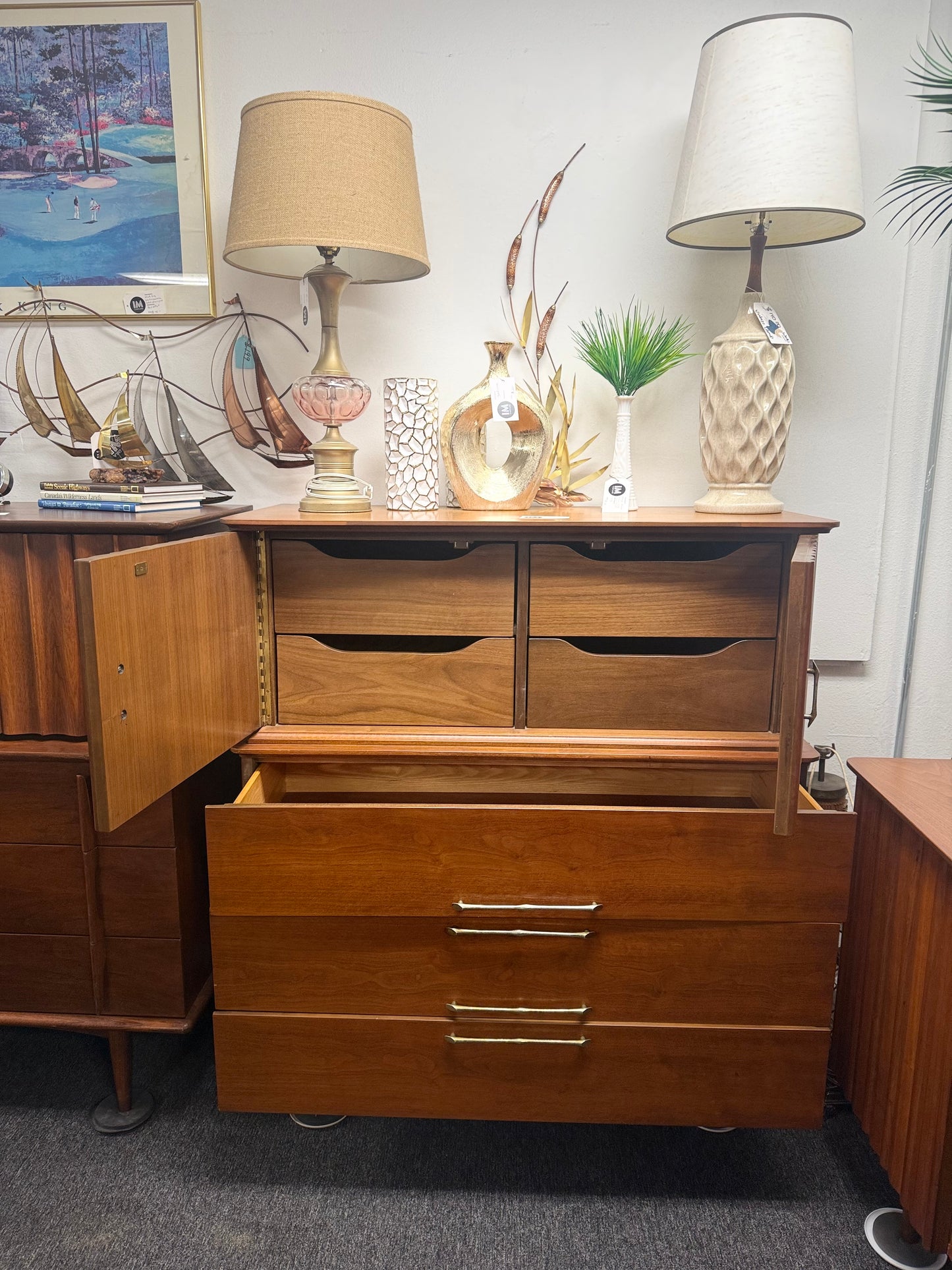 United 4 Piece Bedroom Set MCM