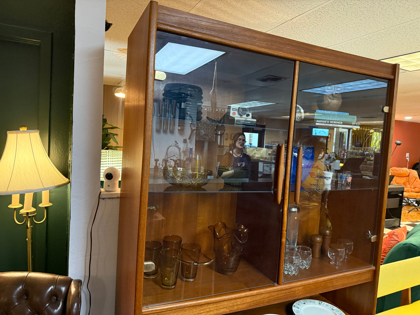 Teak Hutch/Cabinet