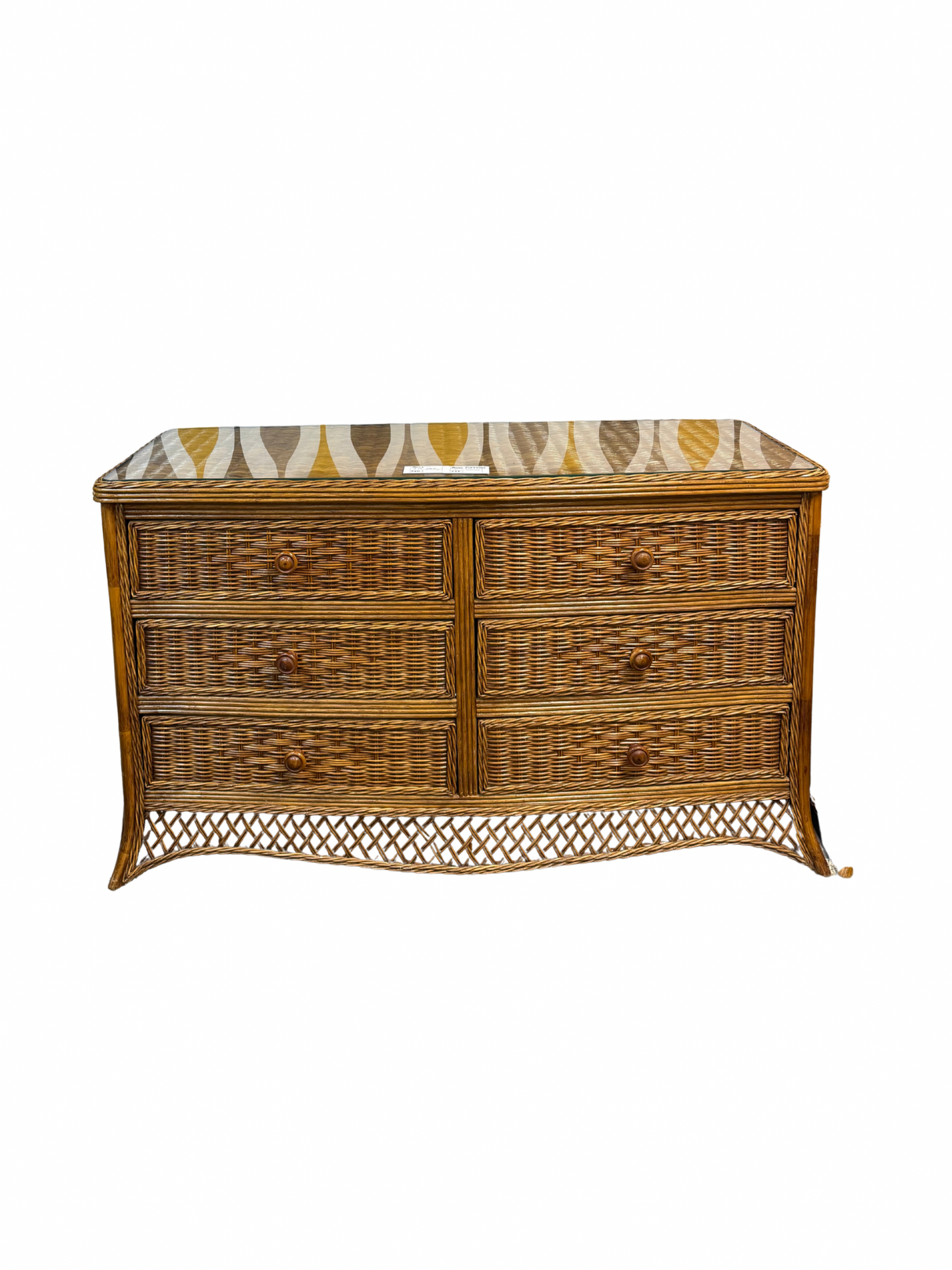 Wicker Dresser