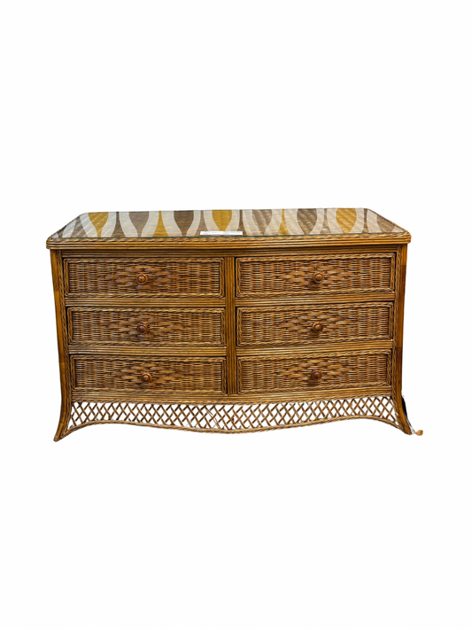 Wicker Dresser
