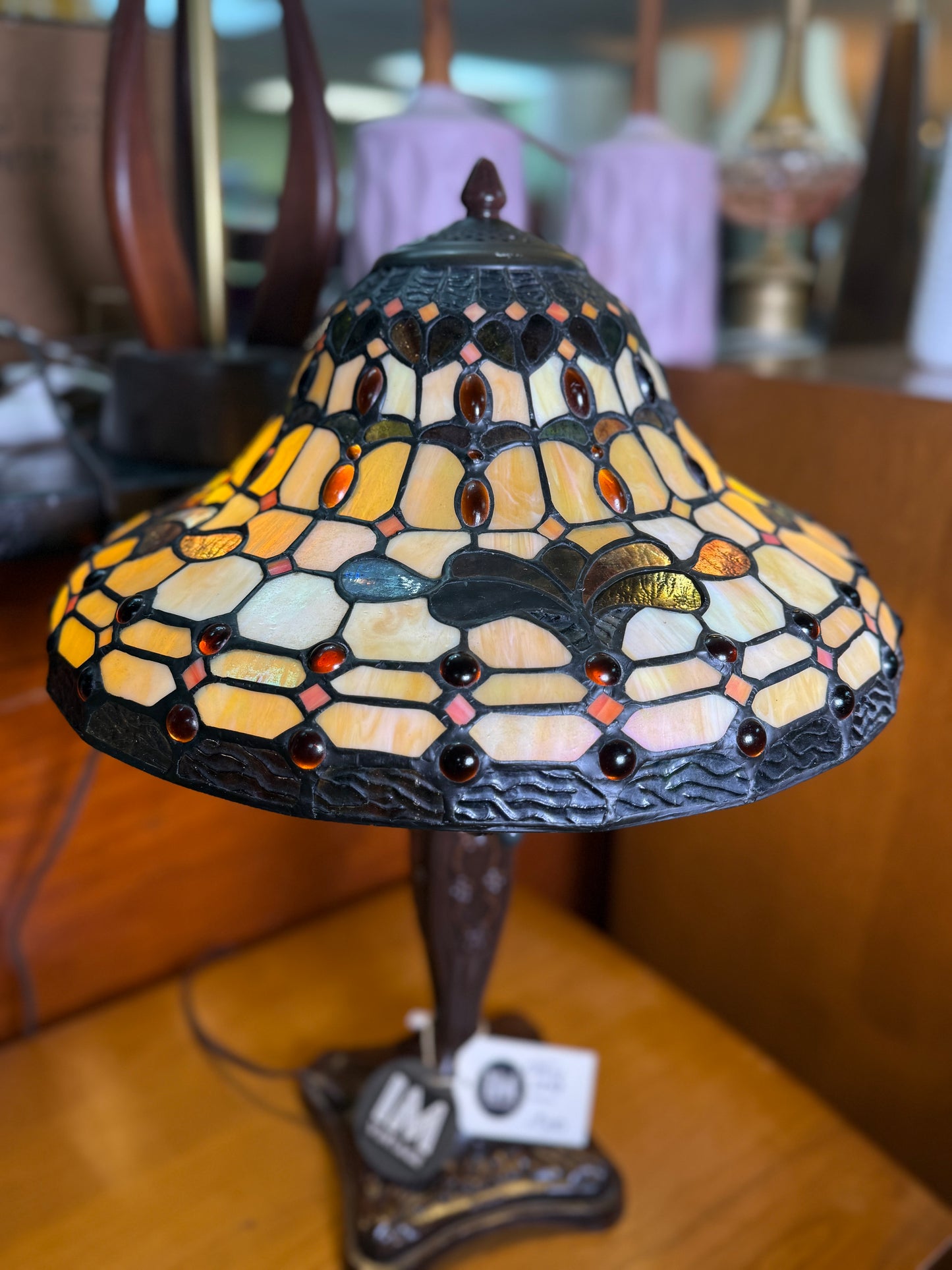 Tiffany inspired lamp