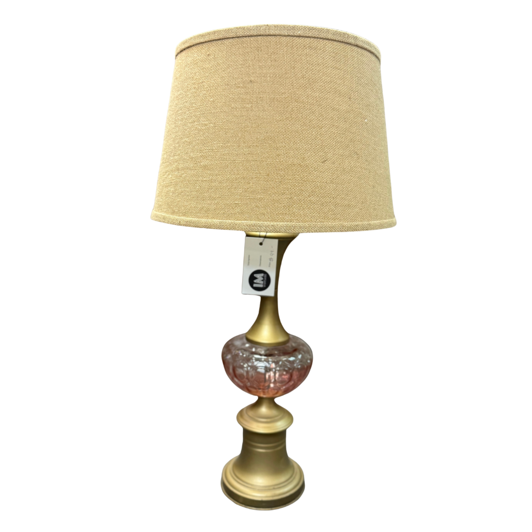 Vintage Glass Lamp