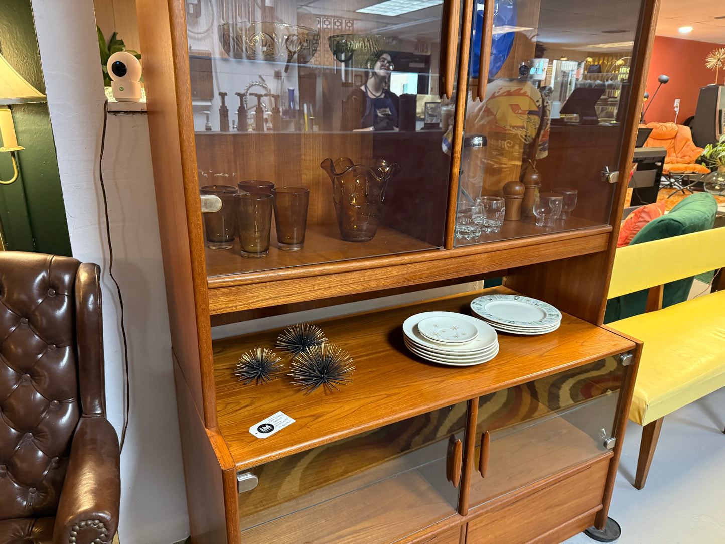 Teak Hutch/Cabinet
