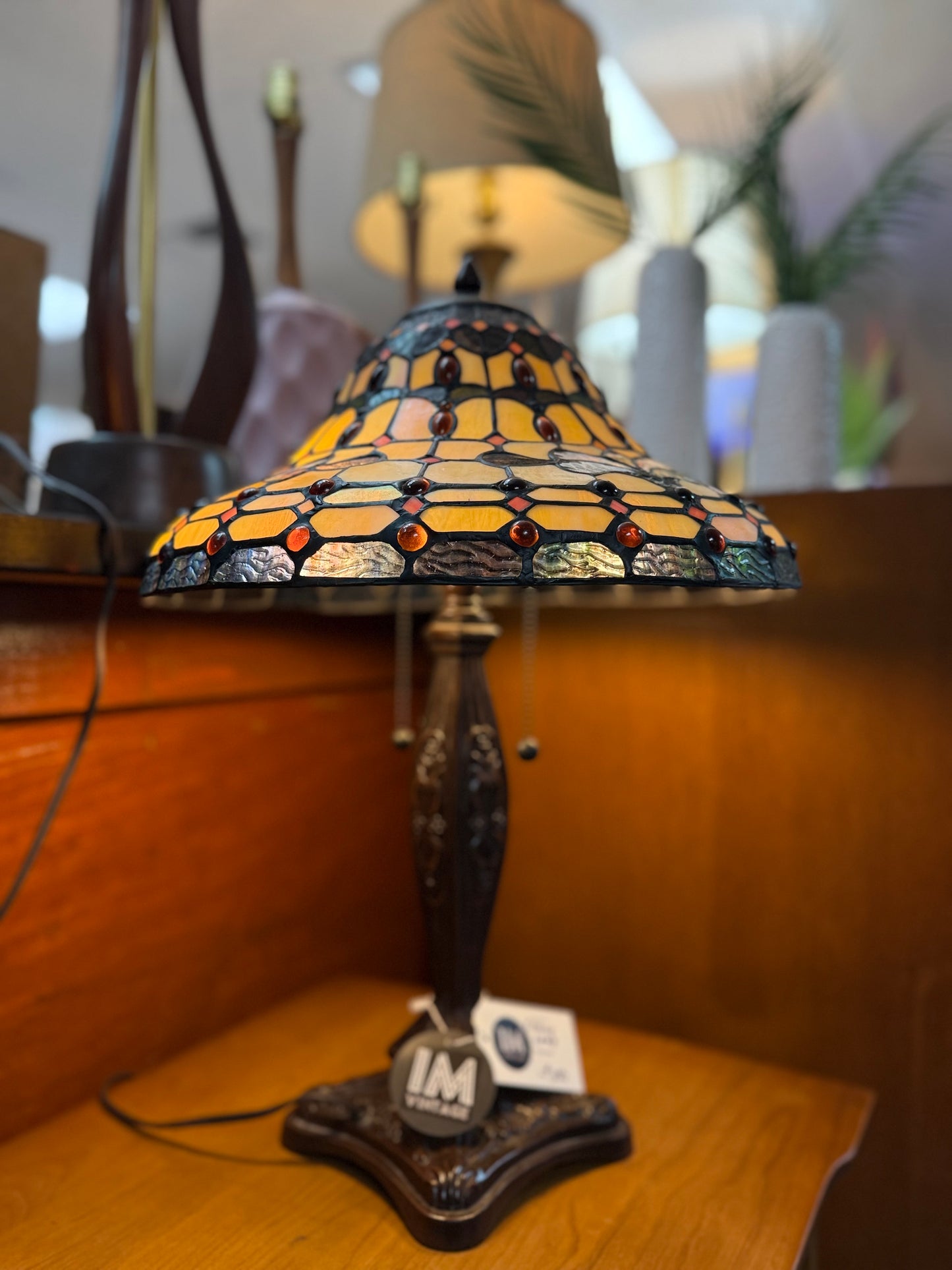 Tiffany inspired lamp