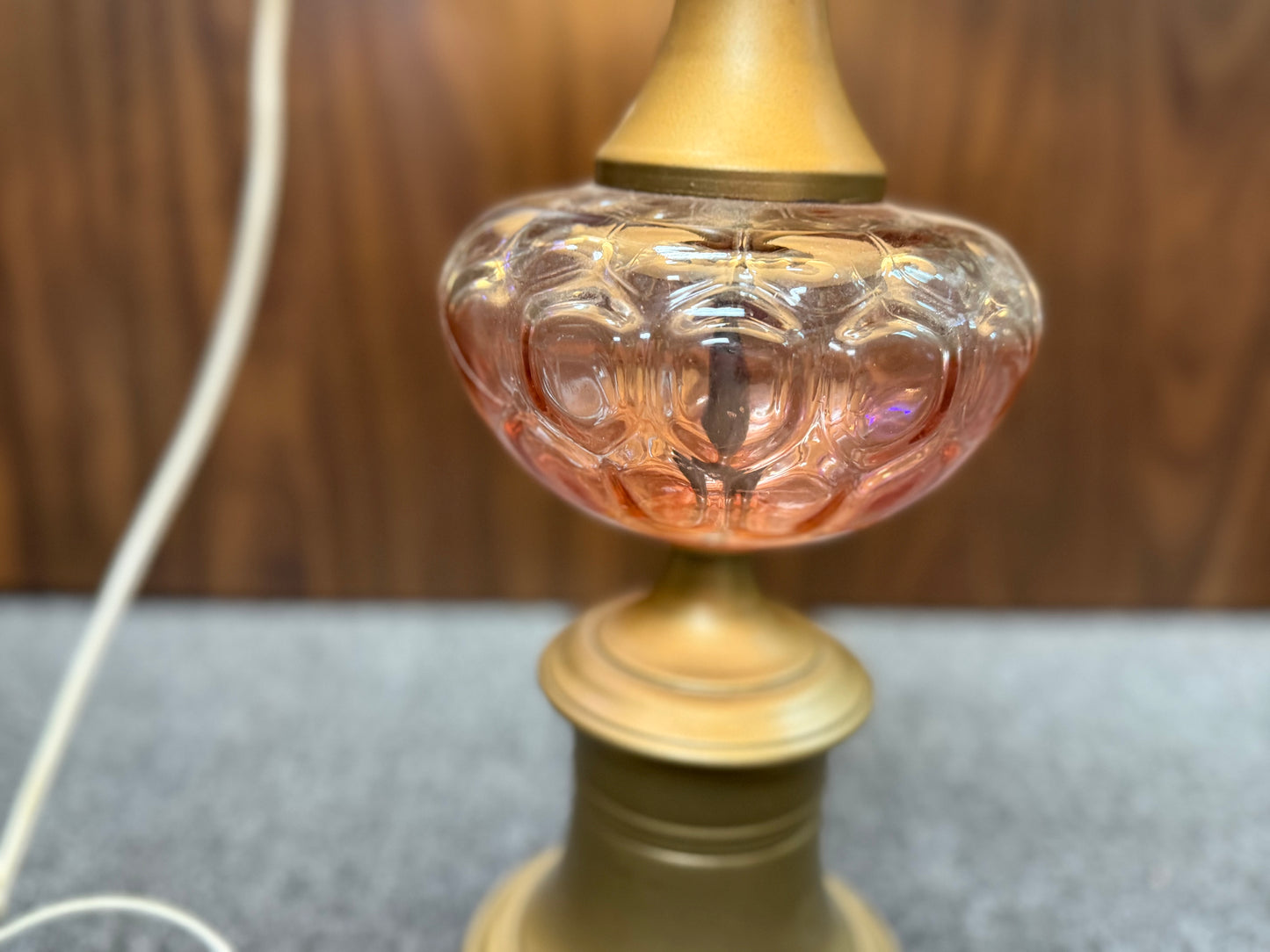 Vintage Glass Lamp
