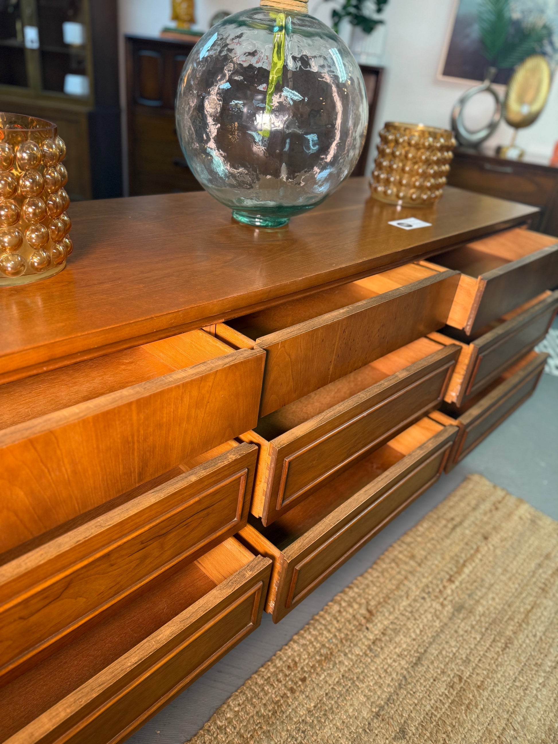 9 Drawer Dresser MCM imvintage stpete 9 Drawer Dresser MCM imvintage stpete