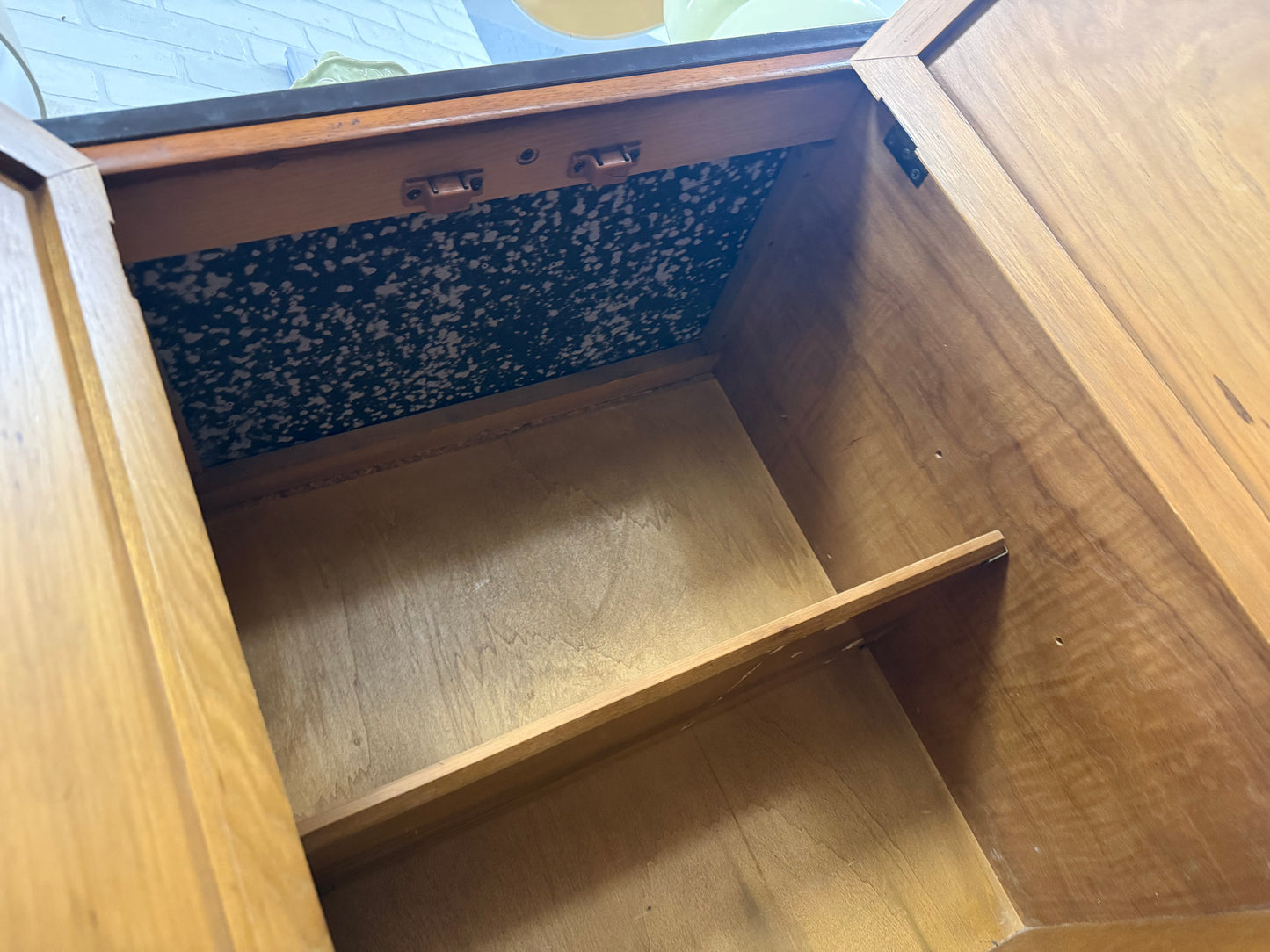Diamond Head Rolling Bar Cart