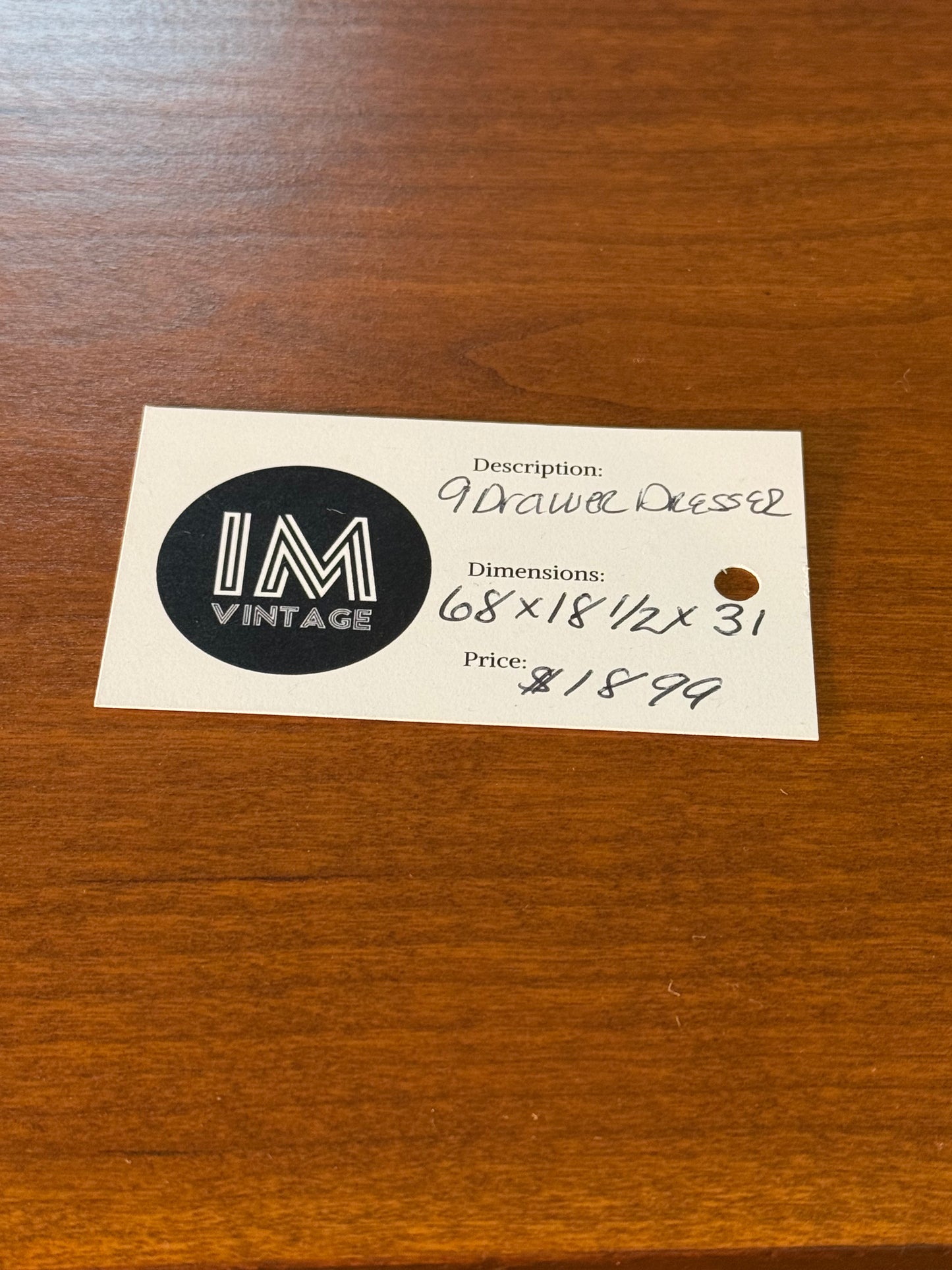 9 Drawer Dresser MCM