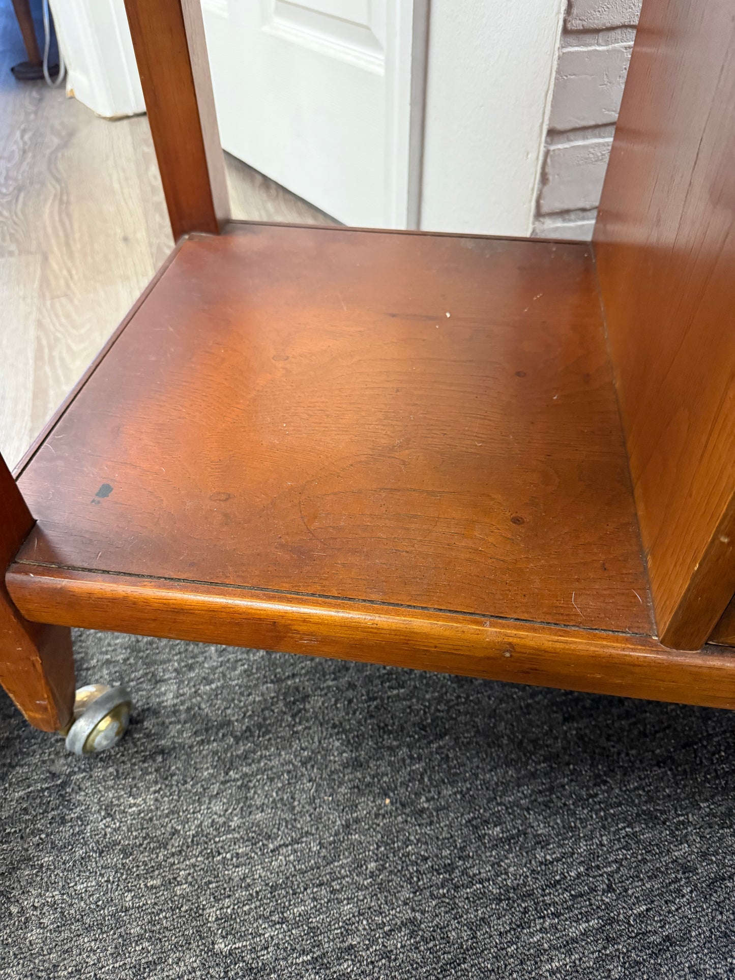 Diamond Head Rolling Bar Cart