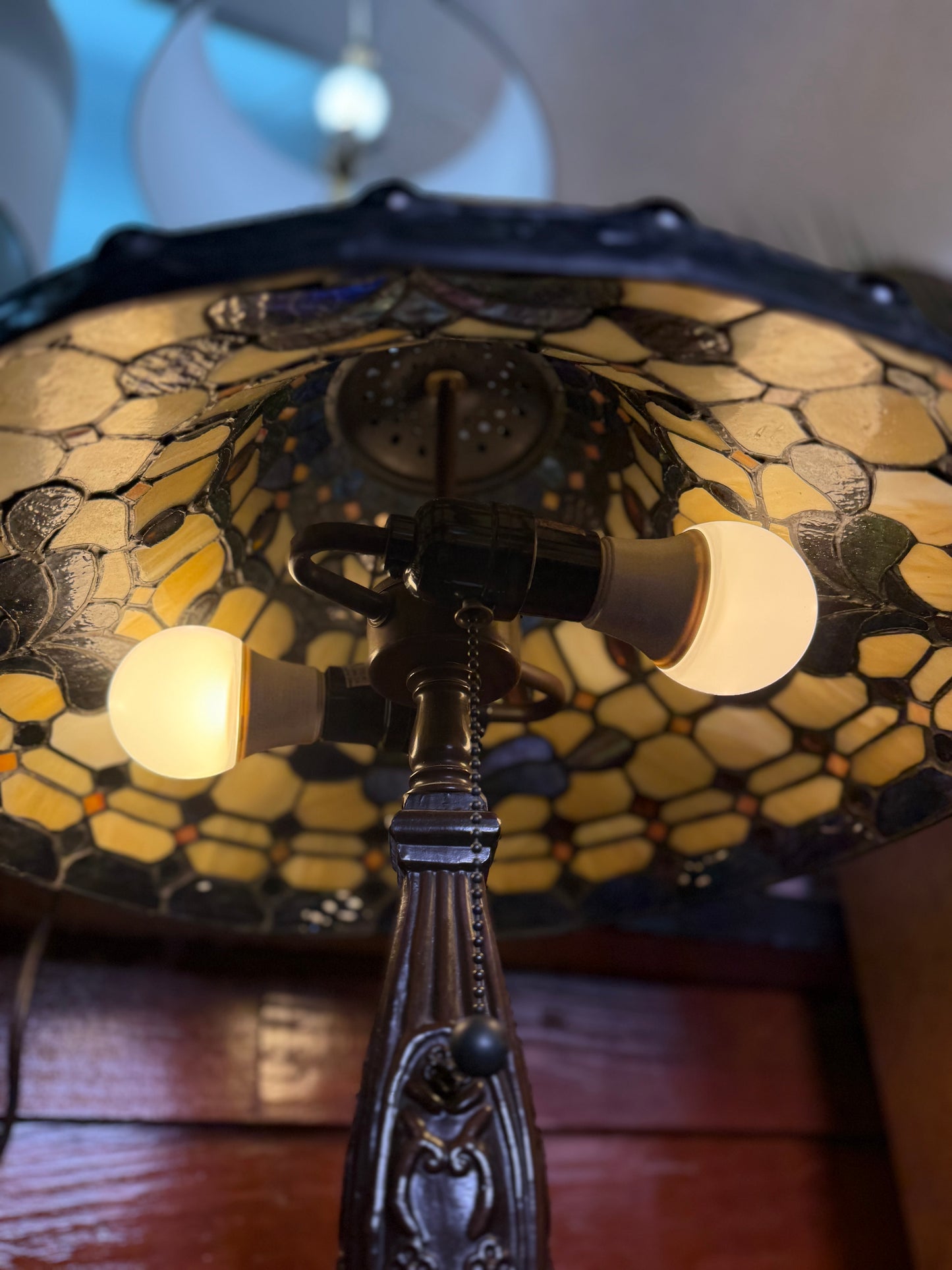 Tiffany inspired lamp