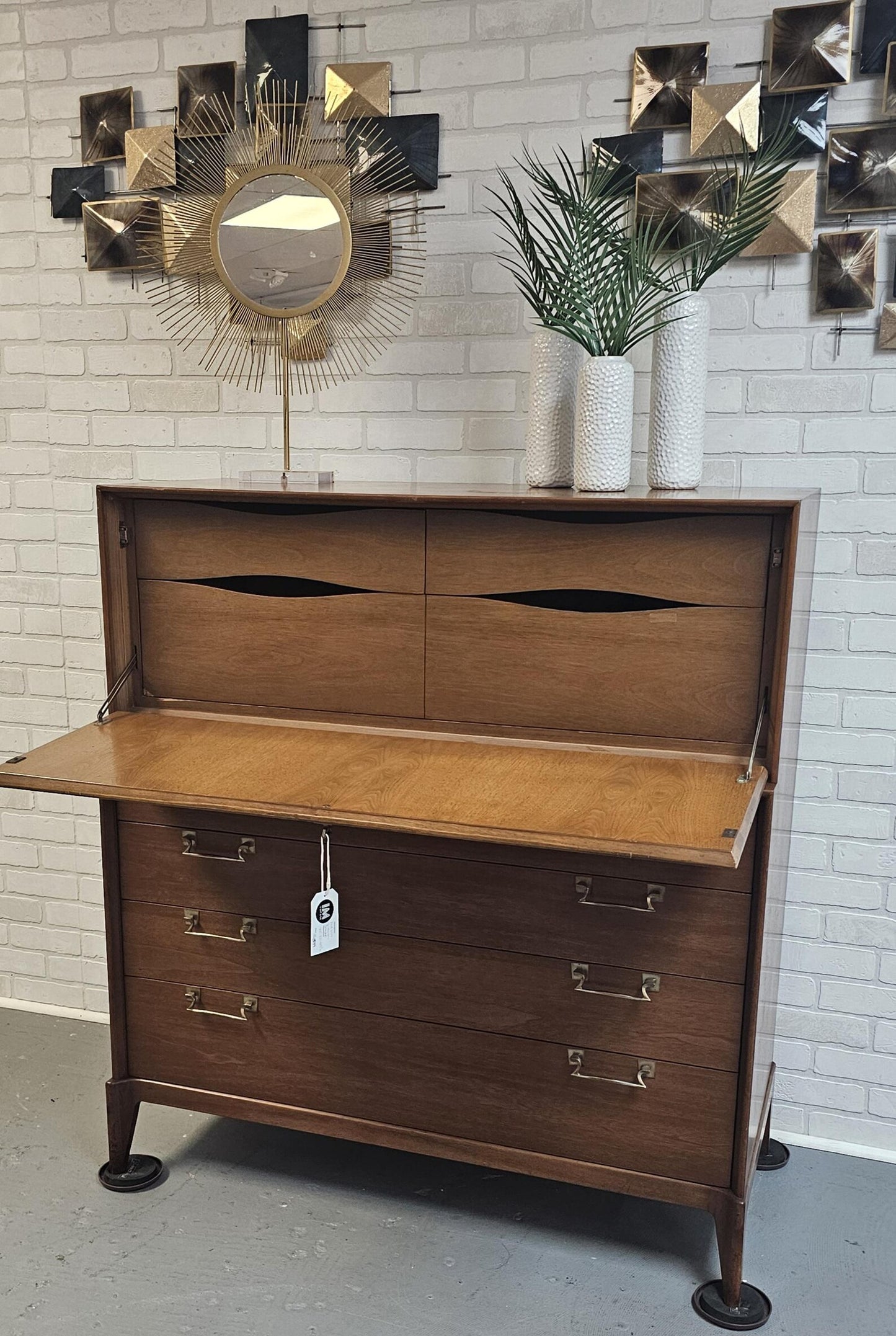 MCM Red Lion Gentleman’s Armoire