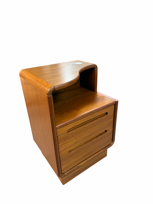 Sun Cabinet Teak Nightstand Set