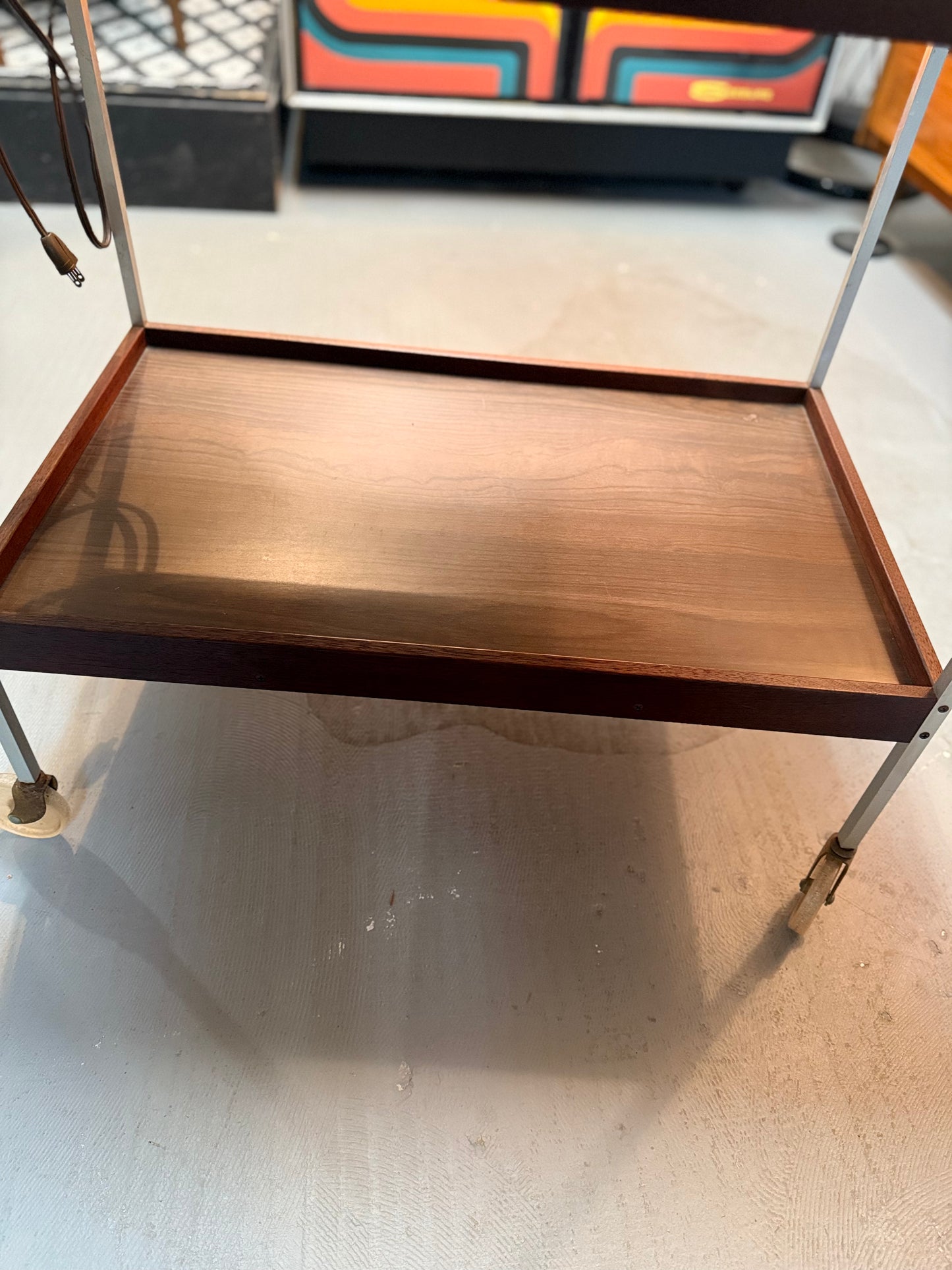 Vintage Salton Heating Serving Bar Cart