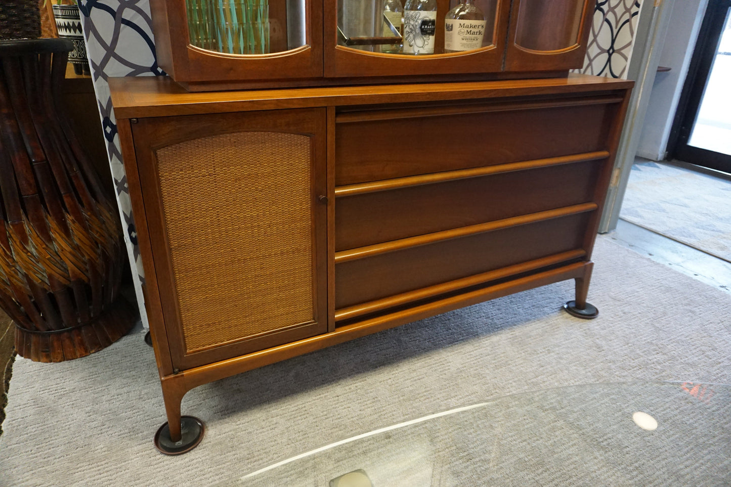 Mid-Century Modern Lane Rhythm China Cabinet/Hutch