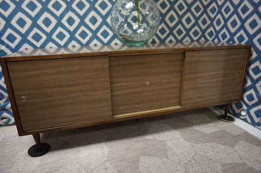 Mid-Century Modern Tv Stand/Record Holder Credenza (FREE shipping)