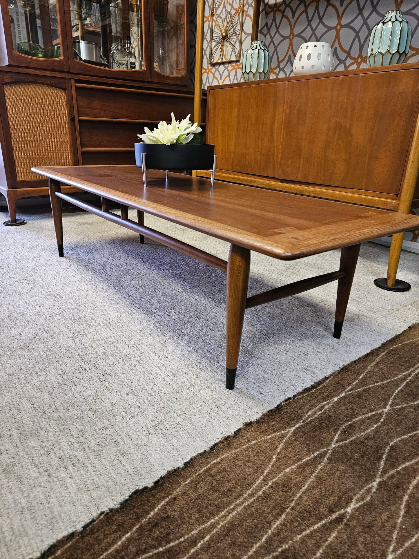 Lane Acclaim Collection Coffee Table 1950s Vintage MCM